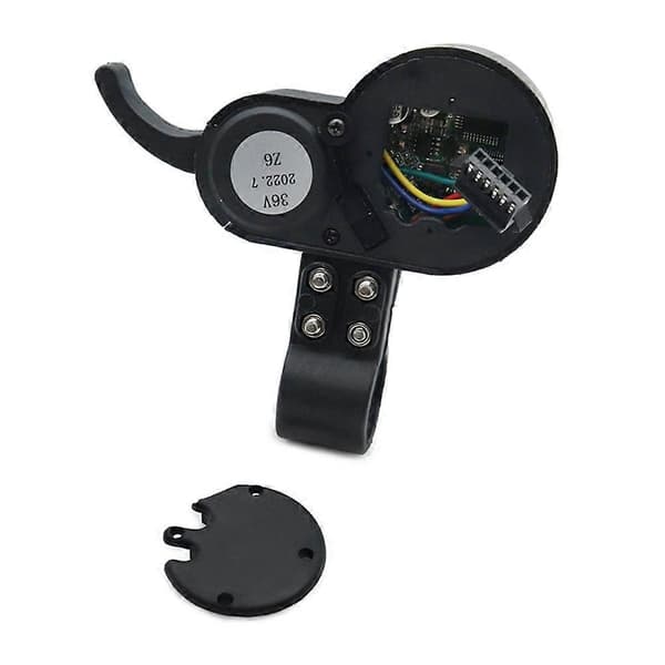 Til JP Display 36V-60V Motor Børsteløs Controller LCD Display Panel Tommelfingergas til FLJ T11 T113 El-løbehjul, B Black Blue Screen