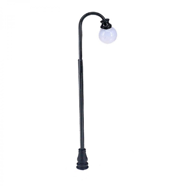 10 Stycken Modelljärnväg Gatlykta 3V Diorama Parklampa Scen Dekorativ Stil 6