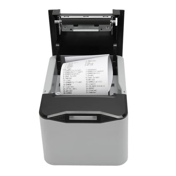 [RM] 80mm USB Thermal Receipt Printer with Auto Cutter POS Printer Bill Printer for Kitchen Commercial Retail 100-240V