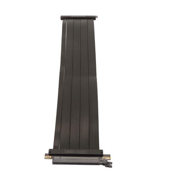 [RM]Graphics Card Riser Cable Ultraflexible PCI Express 4.0 X16 Extension High-Speed Vertical Adapter Backward Compatible With Segmented Design Cable