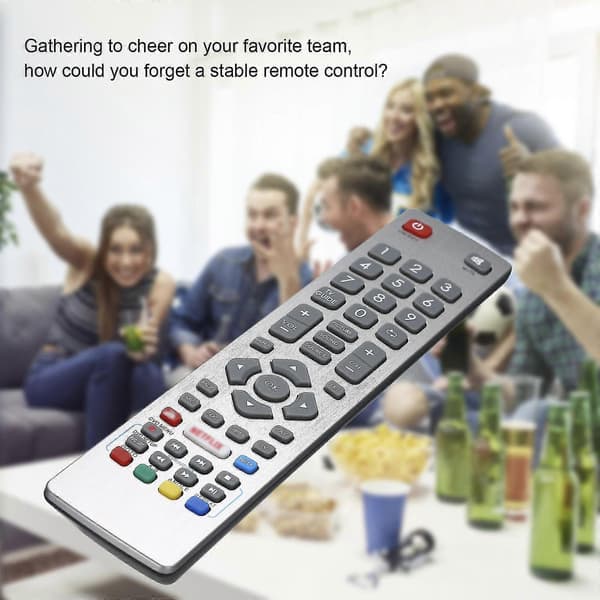TV-fjernkontroll erstatning for Sharp Aquos fjernkontroll Smart erstatning bærbar størrelse silver