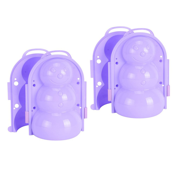 2-pack Snöbollsverktyg Vinter Utomhus Sport Snöleksaker För Barn Snögubbe