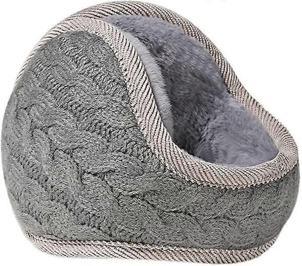 Vinteröronmuffar för kvinnor, unisex varma stickade öronmuffar