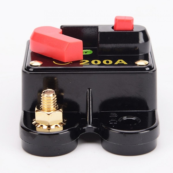 2x 200 AMP INLINE BRYTARE 12V-24V AUTO MARINE BILSTEREO LJUD ÅTERSTÄLLNING
