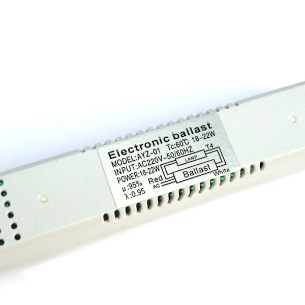 lysrör T4 elektronisk ballast för lysrör 18w-22w