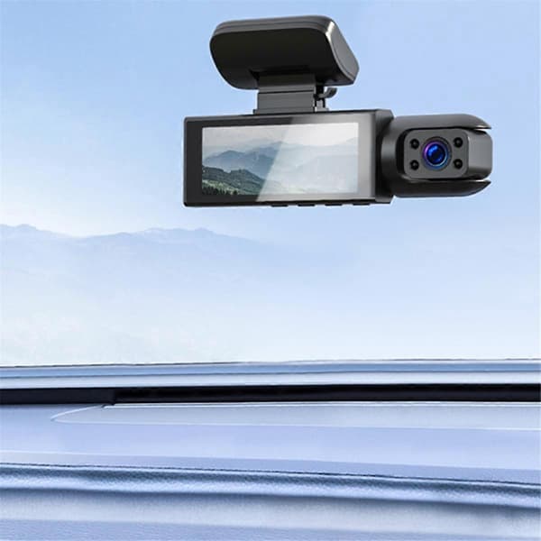 [RM]Dual Dash Cam, Dashcams for Cars with IR Night Vision and Loop Recording