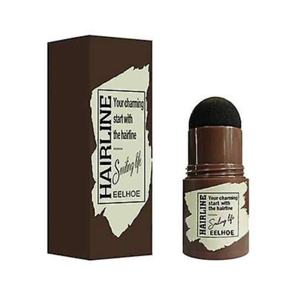 One Step Ögonbrynsstämpel Formningskit Vattentät Långvarig Ögonbrynssticka Hårlinje Naturlig Ögonbrynsmakeup Kosmetiskt Verktyg Grey