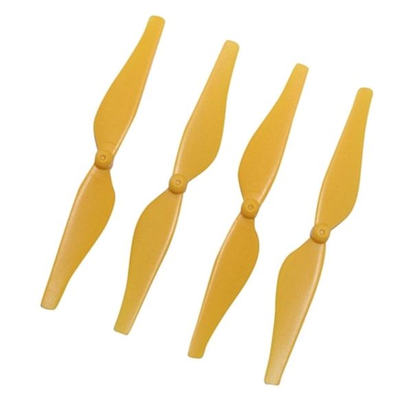 Styck CW CCW Quadcopter Propellrar Ersättningsblad för DJI Tello RC Drönare Gul