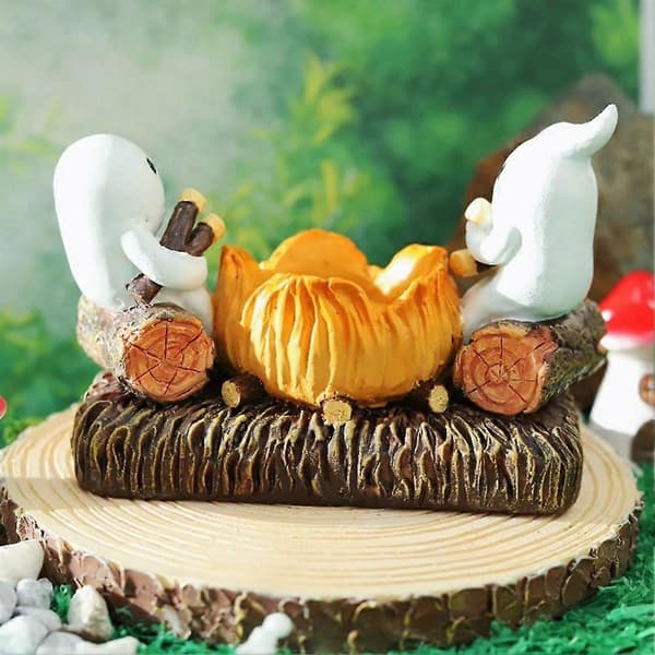 Ghost Candlestick Without Candles, Decorative Stand, Halloween Home Decor, Ghost Design, Perfect for Spooky