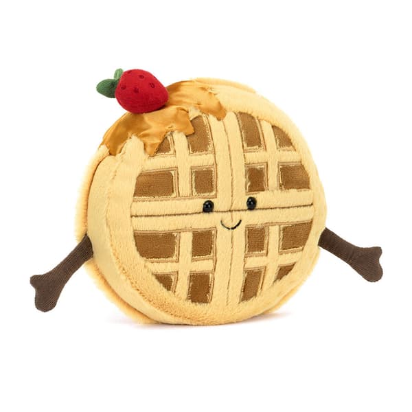 Jellycat 14cm Amuseables Rene Vaffel kosedyr[RM]