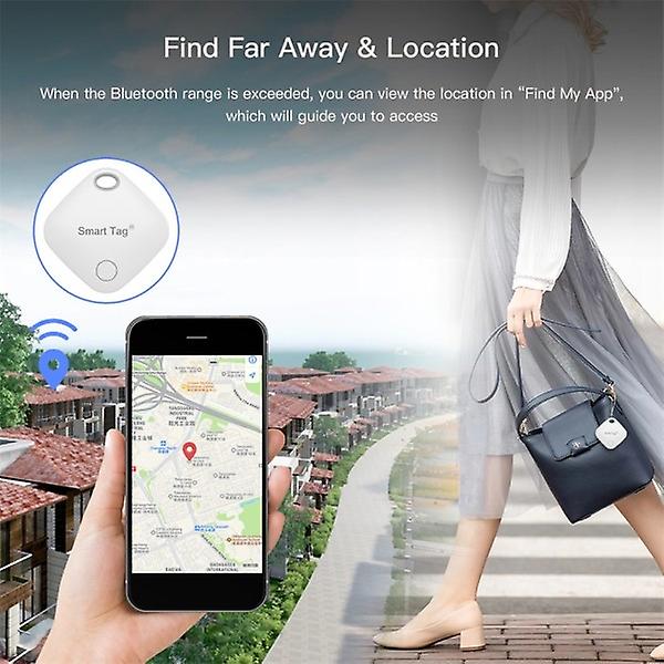 Bluetooth GPS-tracker för Apple AirTag-ersättning via Hitta min för att lokalisera kort