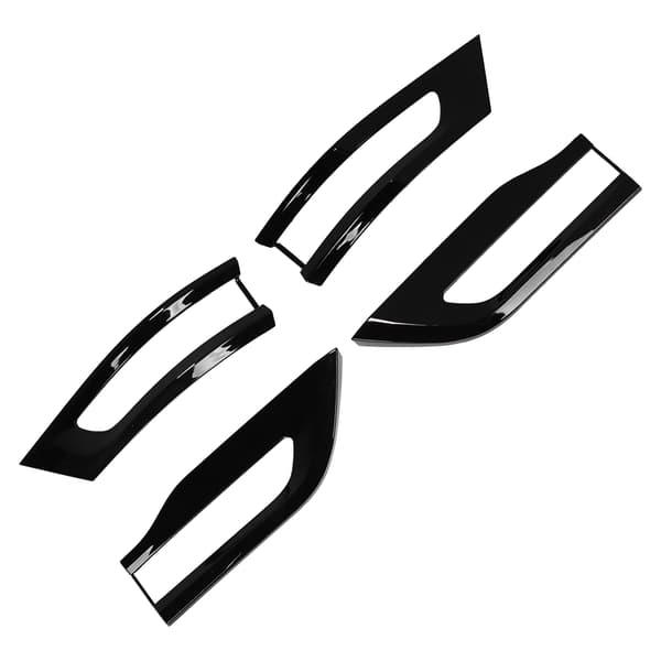 4 stk. blank sort baglygteafdækning erstatning for Jeep Grand Cherokee 2014-2020