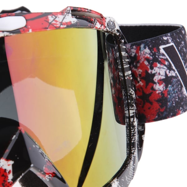 Racing Snöskoter Snowboard Glasögon UV-skydd Färgstarka