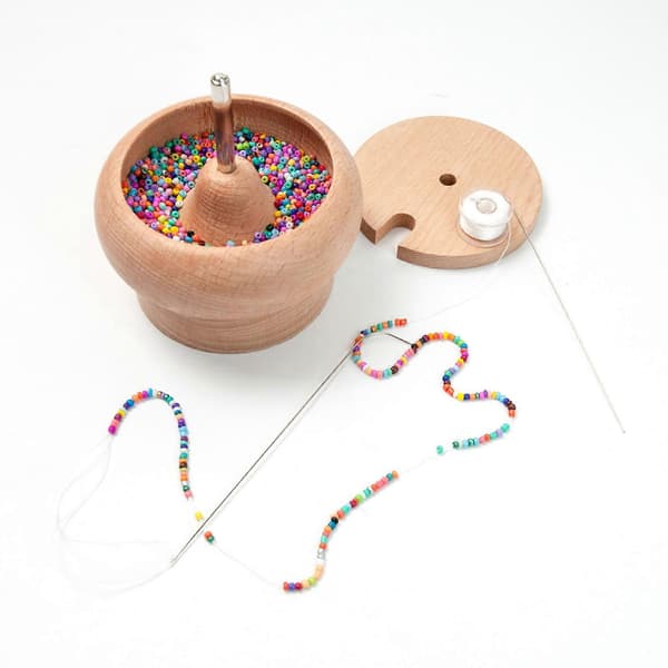 [RM]Bead Loader Bead Spinner for Jewelry Making DIY Seed Beads Clay Beads DIY Crafts_max