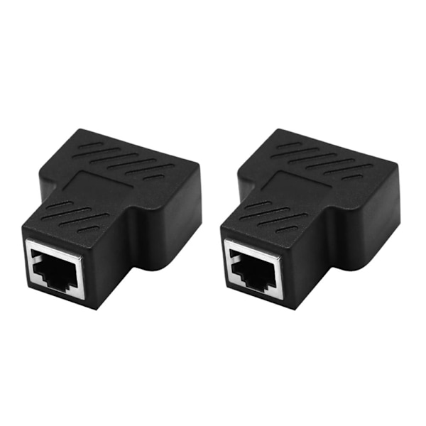 RJ45 Splitter Adapter 1 till 2 Portar Hona