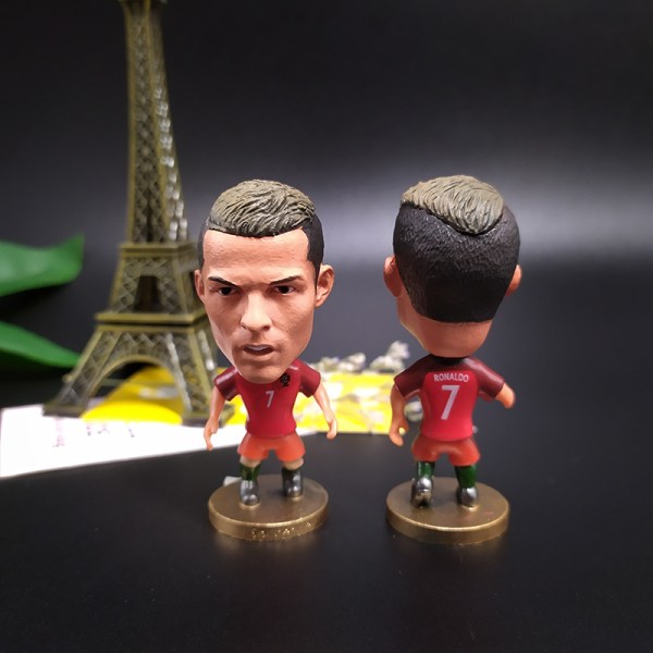 Cristiano Ronaldo docka ornament modell Ronaldo national team