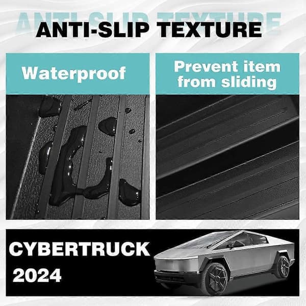 Armlæn Nedre Organizer Bakke til Cybertruck 2024 Midterkonsol Bakke Opbevaringsboks Tilbehør