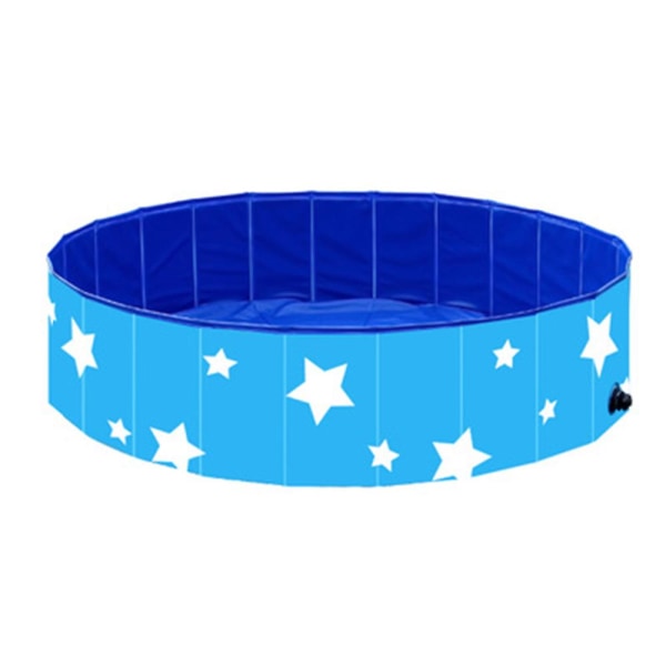 PVC Husdjurspool Bärbar Vikbar Pool Badkar Tvättbalja
