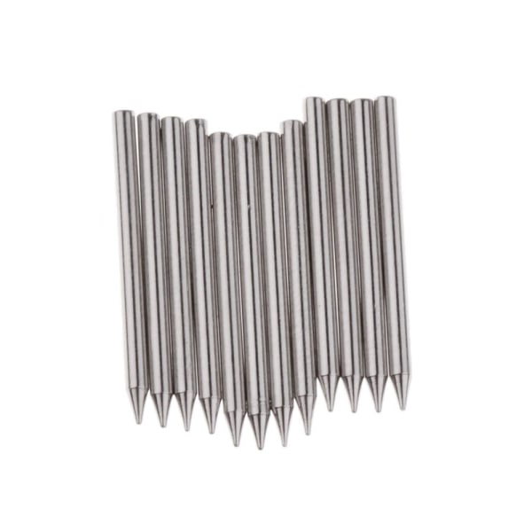 1 set nickelpläterade pianocenterstift för 1,28 mm pianoåtgärdsersättning