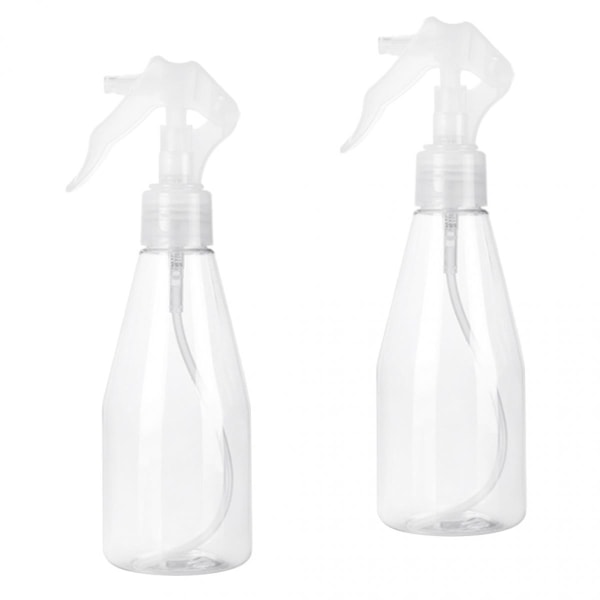 2x 200ml tom hårsprayflaska av plast Tom sprayflaska för trädgårdsväxtbadrum och frisörsalong