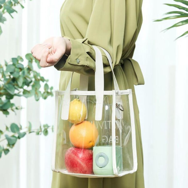 Personlig Blender Smoothie Maker Liten Utomhus Juicepress Kopp Blender Vit
