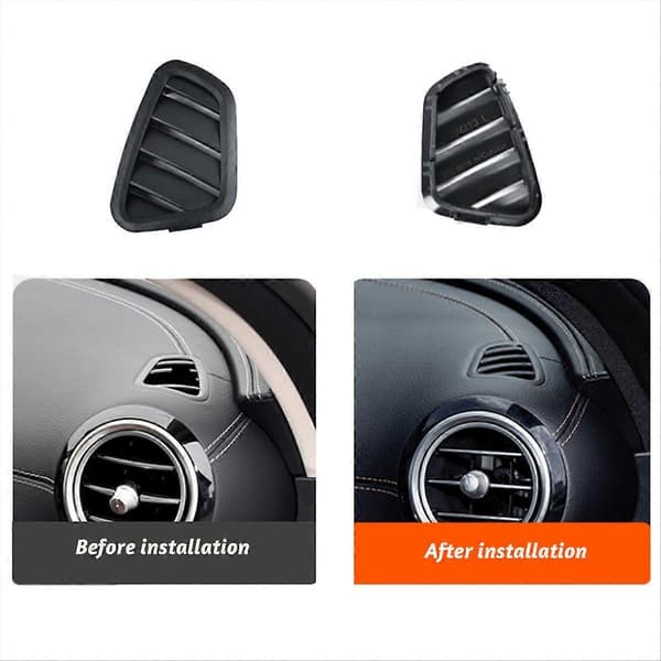 För Mercedes-Benz E-klass W213 2016-2023 Instrumentpanel Luftventil Utloppsskydd Trim Biltillbehör Right Side Black