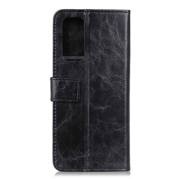 Yhteensopiva Samsung Galaxy A52 / A52s -puhelimen kanssa - KHAZNEH Lompakkokotelo - Musta Black Svart