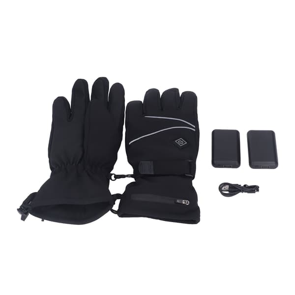 [RM]Electric Heating Gloves 3 Lithium Battery Gloves with Adjustable Temperature for Outdoor Activities L