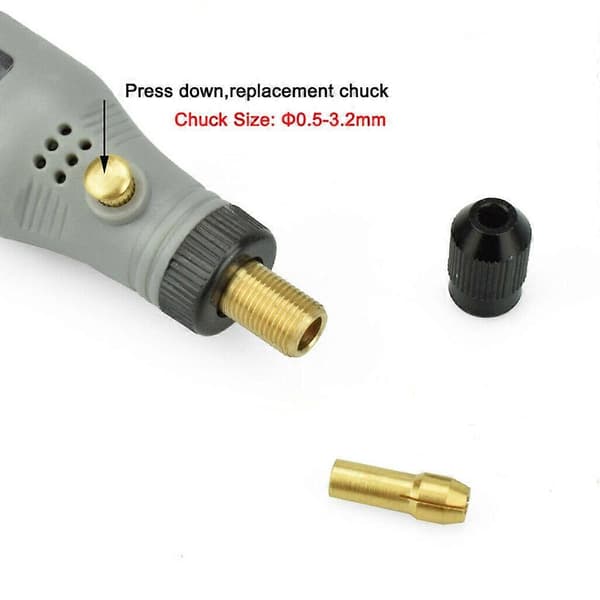 [RM]10W Hobby Craft Mini Drill Grinder Rotary Tool Kit Modeling Polishing Drilling - Red