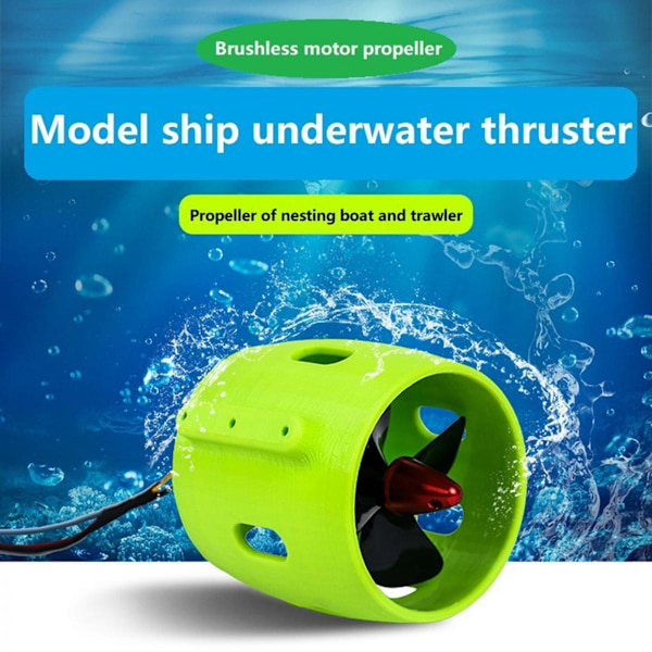Tålig CW Båt Undervattenspropeller Motor Thruster Båtmodell
