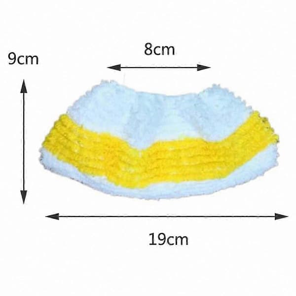 Mikrofiber rengøringsklude til håndholdt dampmoppe tilbehørsklude kompatible med Easyfix modeller SC2 SC3 SC4 SC5