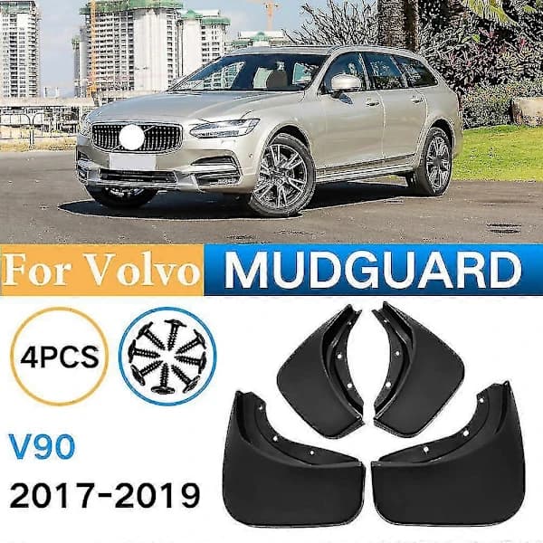 [RM] Mudguards for Volvo V90 2017-2019, mud flaps, splash guards, car accessories front and rear, 4 pcs