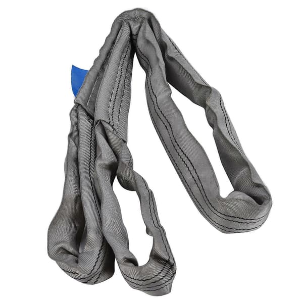 [RM]4T Rundløftesele Dobbelspenne Fleksible PES Øyestropper Krantilbehør Bred 85mm 3 Meter