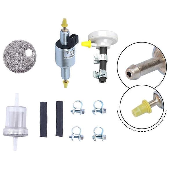 Ilmalämmittimen polttoainepumppu 12V-65ml Webastolle, malleille 2000, 2000S, 2000ST, 3500, 5000, 3500ST ja 5000ST
