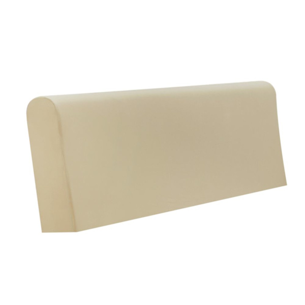 Dammtätt Stretch Sänggavelöverdrag För Sovrum Säng Beige