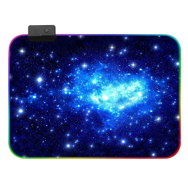 Extra Stor RGB Mjuk Gaming Musmatta Överdimensionerad Glansig Matta 05 350x250
