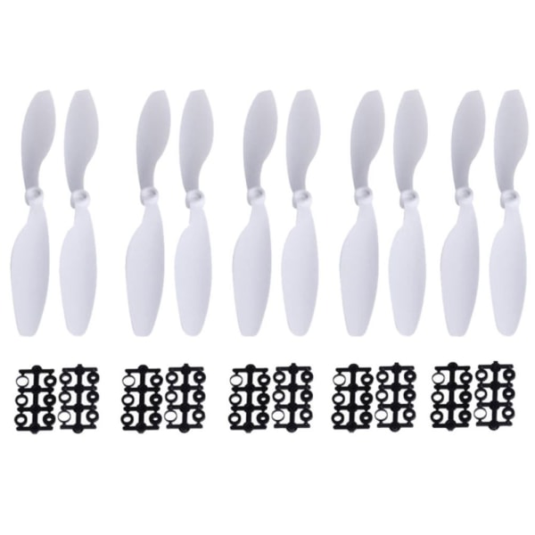 5 par 1045 10x4,5 Cw/Ccw Propeller Propeller För Rc Quadcopter Dji F450 White