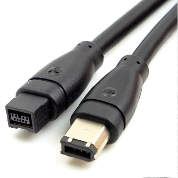 FireWire IEEE 1394B Kabel 9-ben til 6-ben 800Mbps Datakabel 1,8 Meter