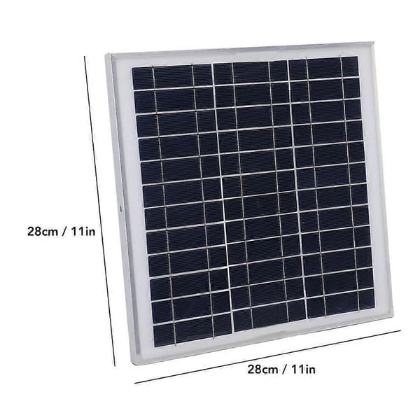 100W 12V Solpanelssats med laddningsregulator MPPT Aluminiumsolpanel för utomhusbruk Husbil Camping Båt