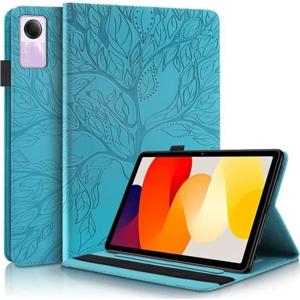 Fodral - Xiaomi - Redmi Pad SE - PU-läder - 11 tum - Blå