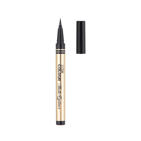 Matt Färg Eyeliner Vattentät Långvarig Flytande Eyeliner Penna black