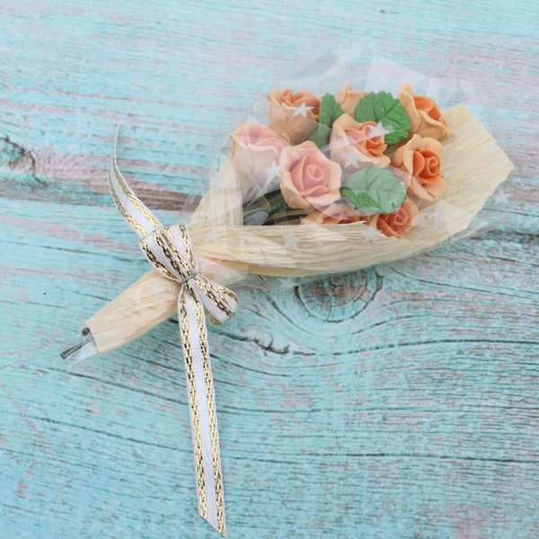 Miniatyr blommor till dockskåp