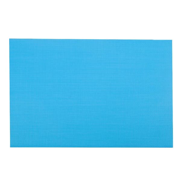[RM]4pcs/set Flexible Placemats Anti-scratch Rectangular Elegant Waterproof Coasters Kitchen Supplies (FMY) Orange Orange