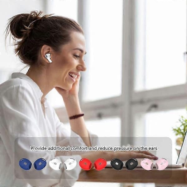 5 par ørepropper beskyttelsesærme behagelig til Air Pods 4 støjisolering
