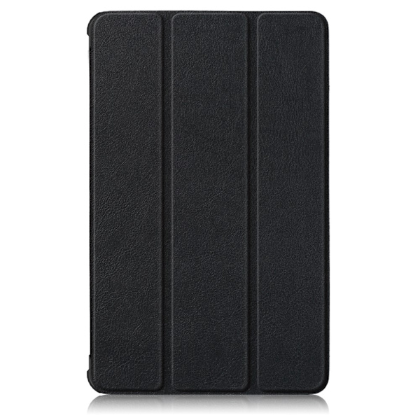 Lenovo Tab M8 2. sukupolvi (HD) Litsi Kolmiosainen Kotelo Musta Black Svart