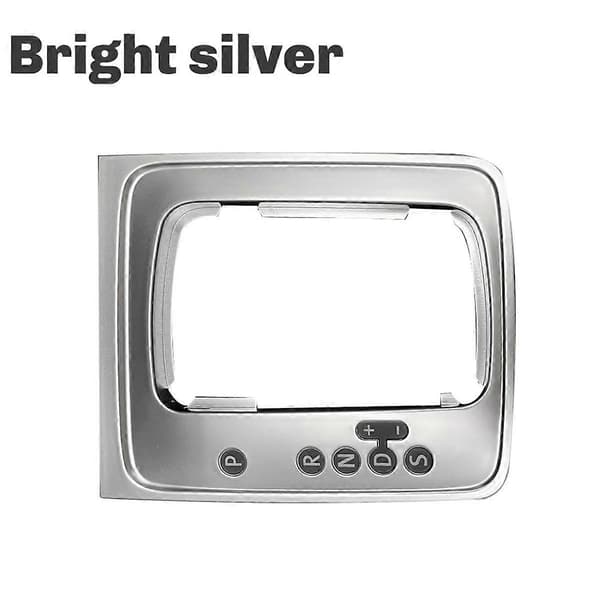 For B6 2005-2011 Car Gear Shift Lever Base Gear Stick Knob Frame Accessories 3C1713203A Matte Silver