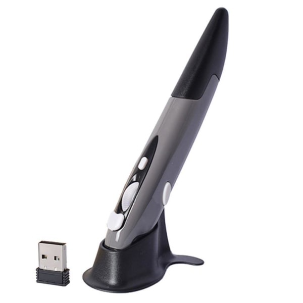 2,4G USB trådlös pennmus med trådbunden mus