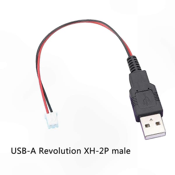 2-leder USB til XH2.54 strømkabel til gør-det-selv strøm- og signaloverførselsprojekter female head