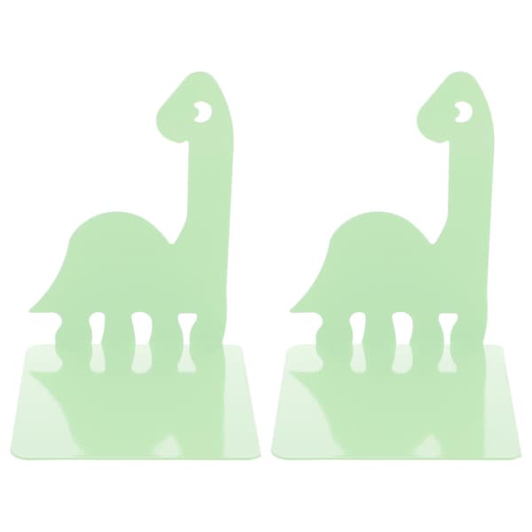[RM]Bogstøtte Metal Dinosaurformede Bogstøtter til Opbevaring 1 Par