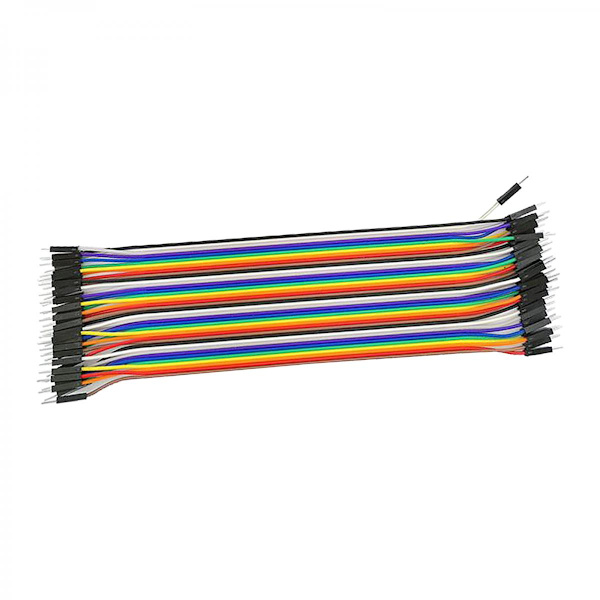 Dupont Kopplingskabel Experimentkort Kopplingskabel Sorterad Kit 40st H till H 30cm
